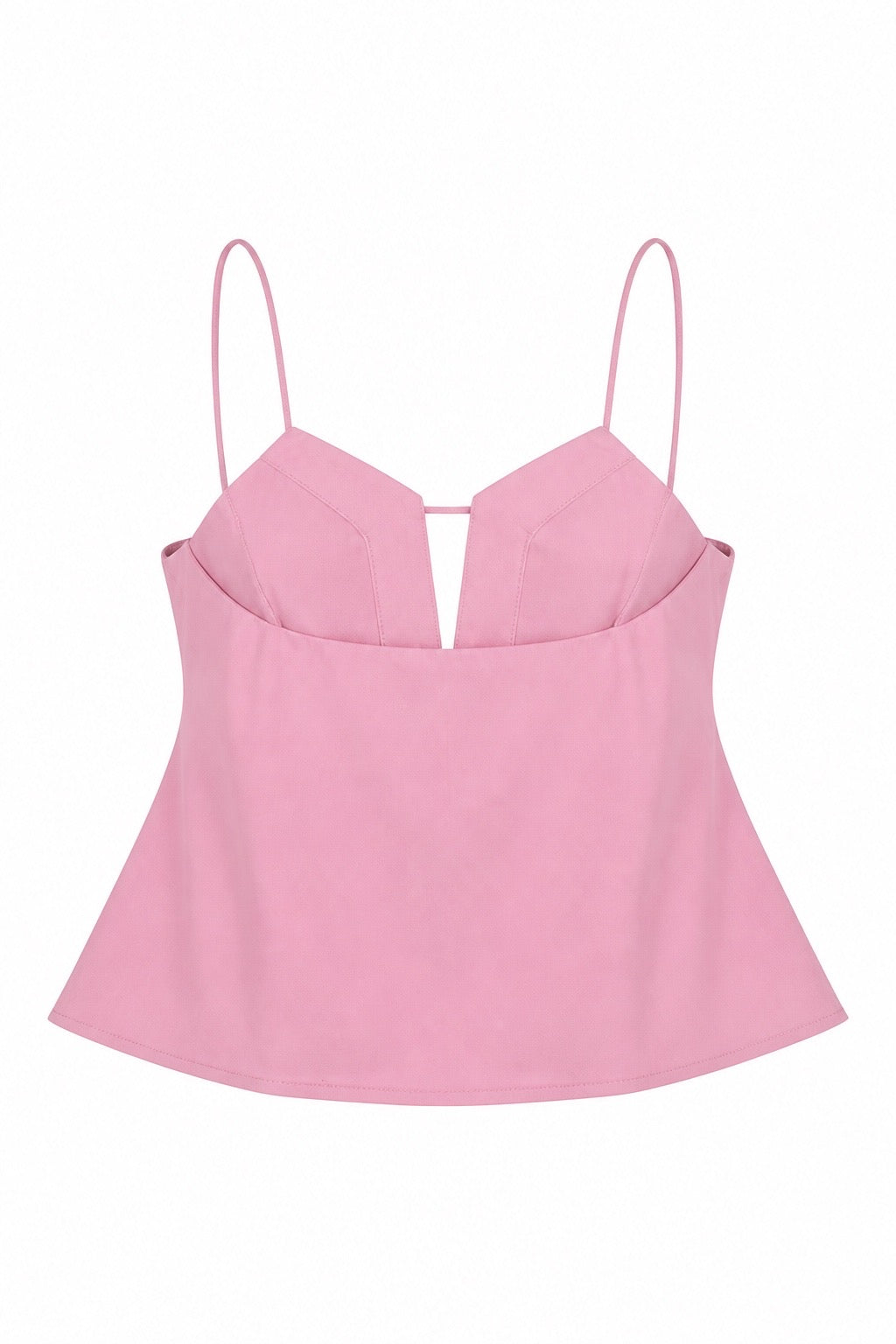 Peony Pink Linen Top