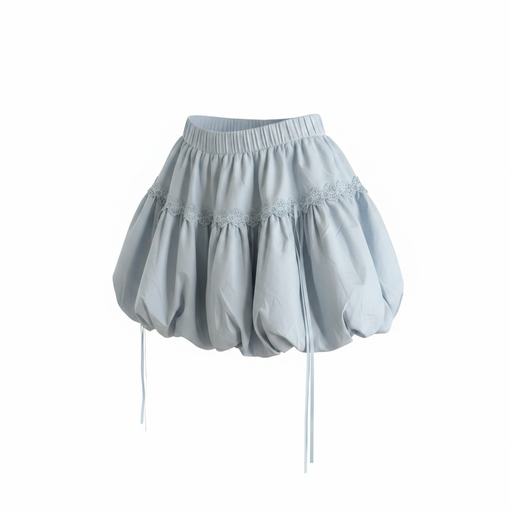 Bubbly Blue Skirt