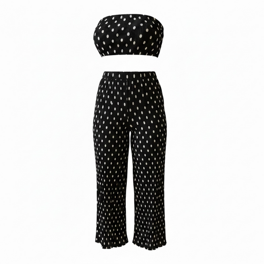 Dainty Dots Pants Set