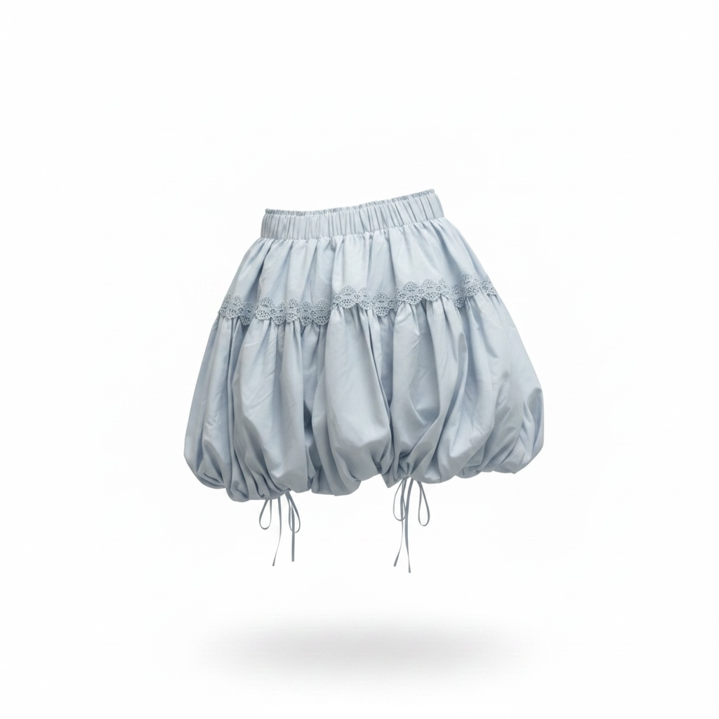 Bubbly Blue Skirt